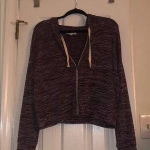 American Eagle Cropped Light weight Hoodie